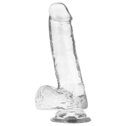 X RAY - CLEAR DILDO REALISTA TRANSPARENTE 18.5 CM -O- 3.8 CM - Imagen 5