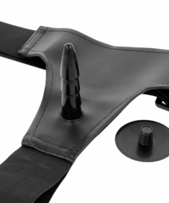 HARNESS ATTRACTION – ARNÉS  DANIEL CON VIBRACIÓN Y ROTACIÓN 18 CM -O- 3.5 CM - intimamenities.com