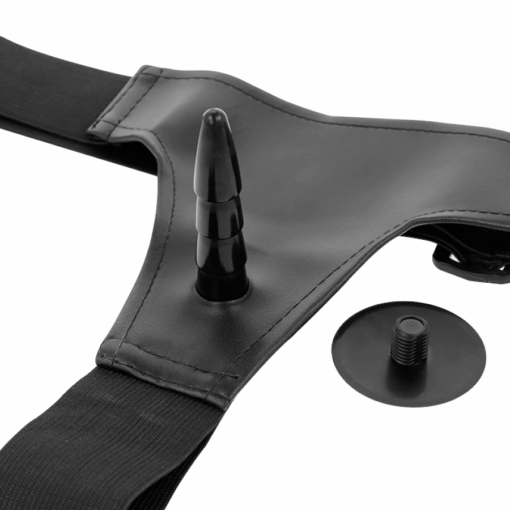 HARNESS ATTRACTION – ARNÉS  DANIEL CON VIBRACIÓN Y ROTACIÓN 18 CM -O- 3.5 CM - intimamenities.com