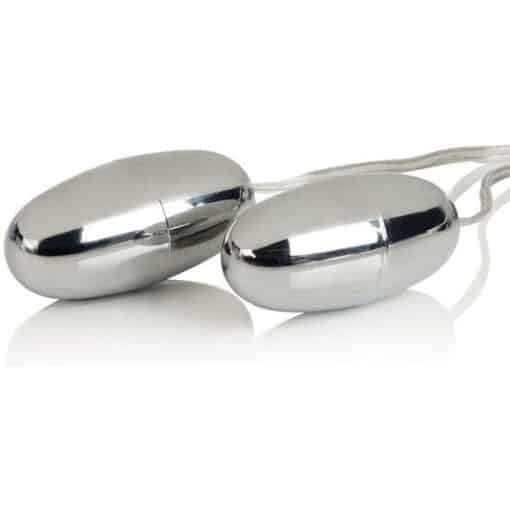 CALEXOTICS - BALAS VIBRADORAS DORADAS DUO SILVER - Imagen 2