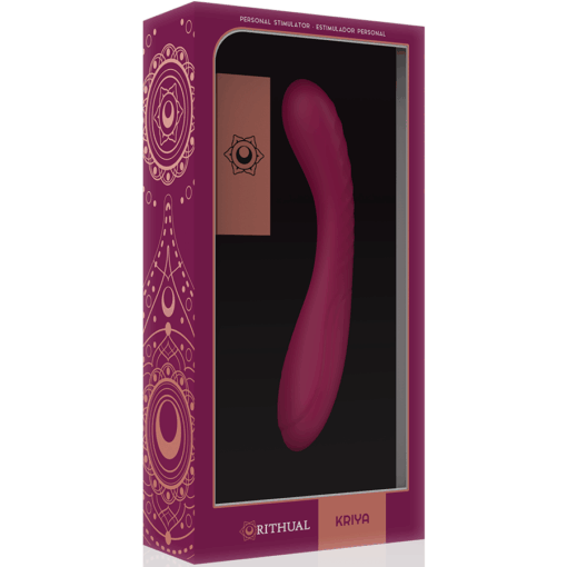ESTIMULADOR RITUAL KRIYA PUNTO-G RECARGABLE ORQUIDEA - intimamenities.com
