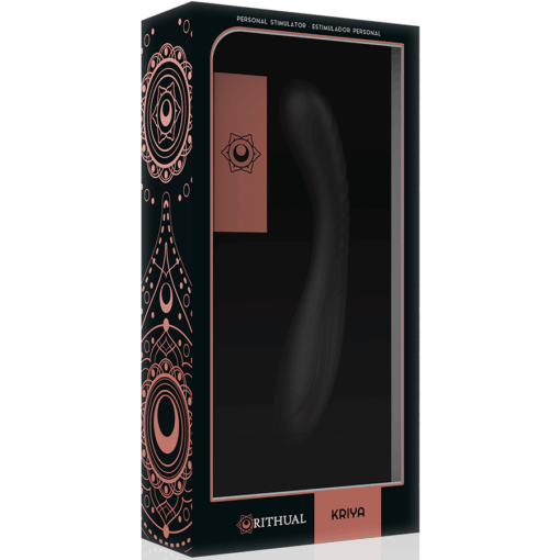 RITUAL KRIYA ESTIMULAODR PUNTO-G RECARGABLE NEGRO - Imagen 9