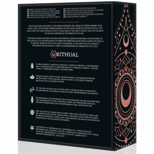 RITUAL NISHA BOLAS KEGEL RECARGABLES VIBRADORAS NEGRO - Imagen 10
