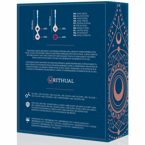 SET DEVA RITUAL ENTRENAMIENTO PELVICO VERDE AQUA - Imagen 9