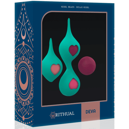 SET DEVA RITUAL ENTRENAMIENTO PELVICO VERDE AQUA - Imagen 8