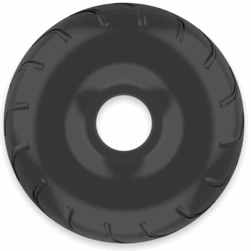 POWERING - SUPER FLEXIBLE Y RESISTENTE ANILLO PENE  5CM PR08 NEGRO - Imagen 2
