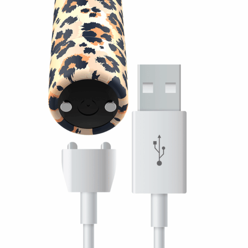 CUSTOM BULLETS – BALA RECARGABLE LEOPARD 10 INTENSIDADES - intimamenities.com