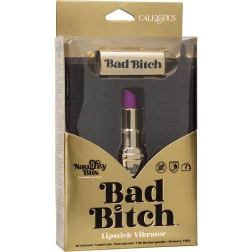 CALEXOTICS - BALA PINTALABIOS RECARGABLE HIDE & PLAY BAD BITCH - Imagen 5