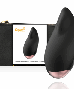COQUETTE CHIC DESIRE - ESTIMULADOR CLÍTORIS NEGRO / GOLD GOTA