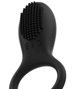 COQUETTE CHIC DESIRE – ANILLO VIBRADOR CONTROL REMOTO RECARGABLE NEGRO / GOLD - intimamenities.com