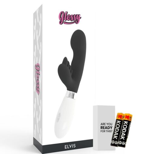 GLOSSY – ELVIS RABBIT NEGRO - intimamenities.com