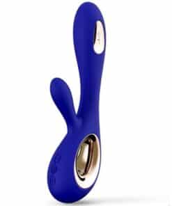LELO – SORAYA WAVE VIBRADOR RABBIT MIDNIGHT AZUL - intimamenities.com