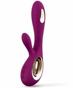 LELO – SORAYA WAVE VIBRADOR RABBIT MORADO - intimamenities.com