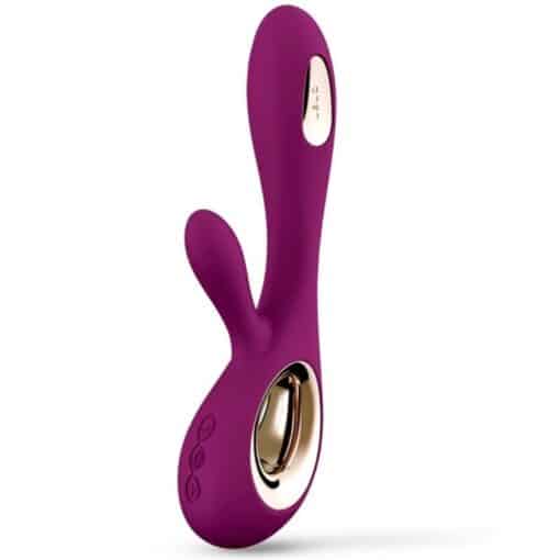 LELO – SORAYA WAVE VIBRADOR RABBIT MORADO - intimamenities.com