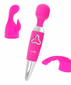 MORESSA – ODILON WAND POTENTE MOTOR MAS DOS CABEZALES PREMIUM SILICONE RECARGABLE - intimamenities.com
