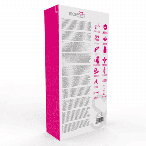MORESSA – ODILON WAND POTENTE MOTOR MAS DOS CABEZALES PREMIUM SILICONE RECARGABLE - intimamenities.com