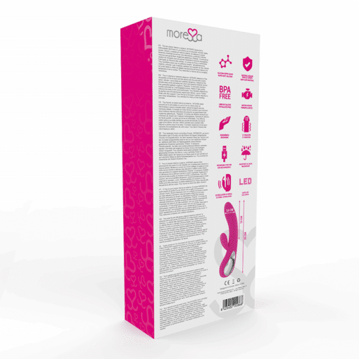 MORESSA – TROY MASAJEADOR PUNTO G Y CLITORIS PREMIUM SILICONE RECARGABLE - intimamenities.com