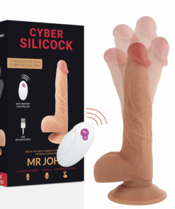 CYBER SILICOCK - REALÍSTICO CONTROL REMOTO MR JOHN 23.88 CM -O- 4.3 CM