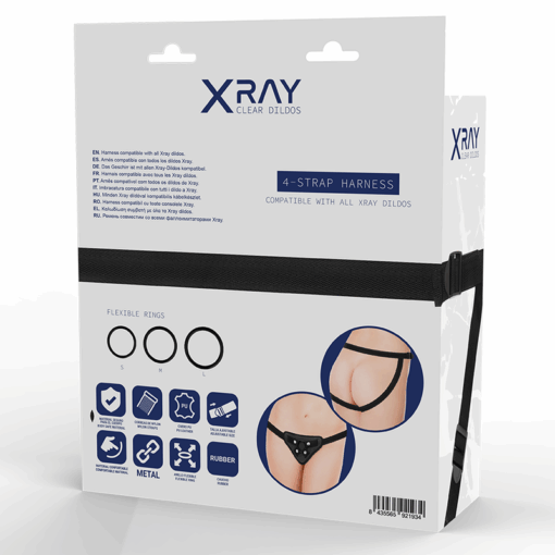 X RAY - ARNÉS COMPATIBLE CON ANILLAS SILICONA - Imagen 7