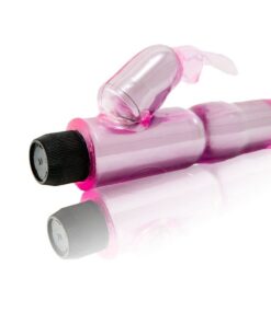 BAILE – VIBRADOR ESTIMULADOR ROSA REGULABLE - intimamenities.com