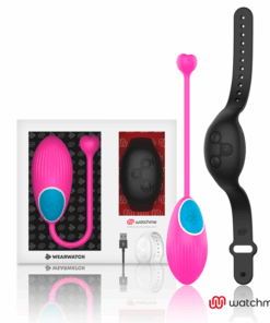 WEARWATCH - HUEVO CONTROL REMOTO TECHNOLOGY WATCHME FUCSIA / AZABACHE