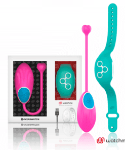 WEARWATCH - HUEVO CONTROL REMOTO TECHNOLOGY WATCHME FUCSIA / AGUA MARINA