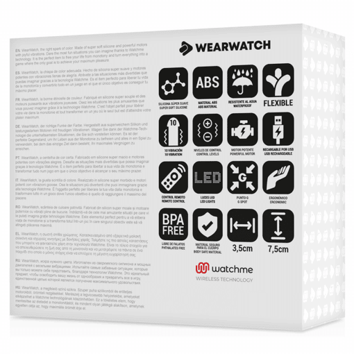 WEARWATCH - HUEVO CONTROL REMOTO TECHNOLOGY WATCHME FUCSIA / AGUA MARINA - Imagen 7