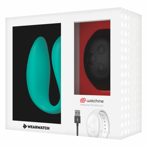 WEARWATCH - VIBRADOR DUAL TECHNOLOGY WATCHME AGUAMARINA / AZABACHE - Imagen 6