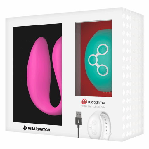 WEARWATCH - VIBRADOR DUAL TECHNOLOGY WATCHME FUCSIA / AGUA MARINA - Imagen 7