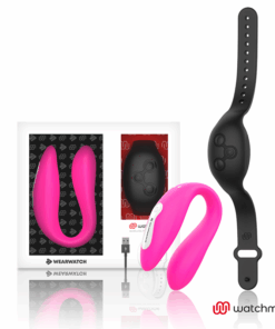 WEARWATCH - VIBRADOR DUAL TECHNOLOGY WATCHME FUCSIA /AZABACHE
