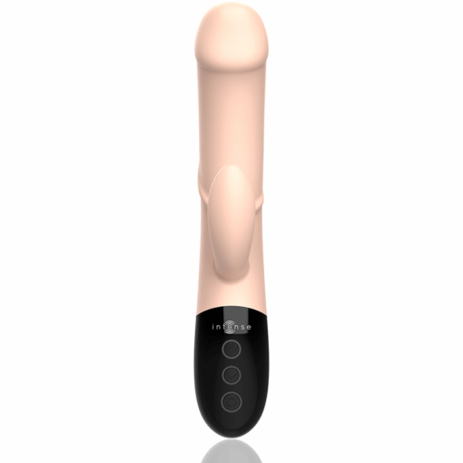 INTENSE – MAGNUS VIBRADOR RECARGABLE DUAL NATURAL - intimamenities.com