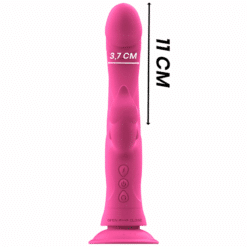 INTENSE – JULIO VIBRADOR RABBIT SILICONA ROSA - intimamenities.com