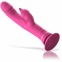 INTENSE – JULIO VIBRADOR RABBIT SILICONA ROSA - intimamenities.com