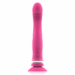 INTENSE – MICHELANGELO DILDO VIBRADOR SILICONA ROSA - intimamenities.com