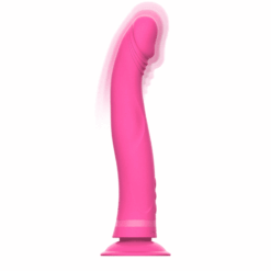 INTENSE – MICHELANGELO DILDO VIBRADOR SILICONA ROSA - intimamenities.com
