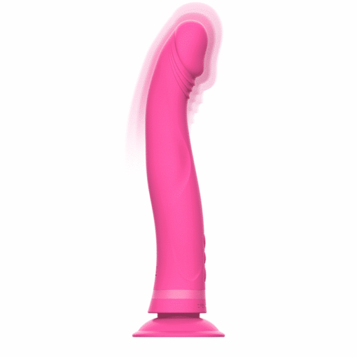 INTENSE – MICHELANGELO DILDO VIBRADOR SILICONA ROSA - intimamenities.com