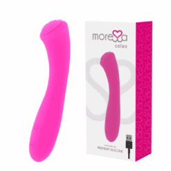 MORESSA – CELSO MASAJEADOR DUO PUNTO G Y SUERO PELVICO PREMIUM SILICONE RECARGABLE - intimamenities.com