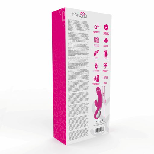 MORESSA – TROY MASAJEADOR PUNTO G Y CLITORIS PREMIUM SILICONE RECARGABLE - intimamenities.com