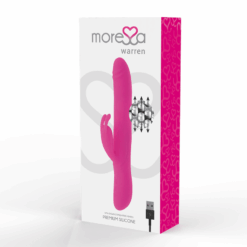 MORESSA – WARREN IMPULSOR OSCILANTE Y POTENTE VIBRACIÓN PREMIUM SILICONA RECARGABLE - intimamenities.com