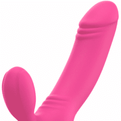 OHMAMA – BIX VIBRADOR DOBLE ESTIMULACIÓN XMAS EDITION ROSA - intimamenities.com