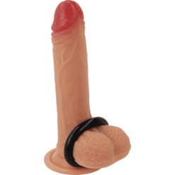 POWERING – SUPER FLEXIBLE Y RESISTENTE ANILLO PENE  4.5CM NEGRO - intimamenities.com
