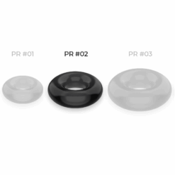 POWERING – SUPER FLEXIBLE Y RESISTENTE ANILLO PENE  4.5CM NEGRO - intimamenities.com