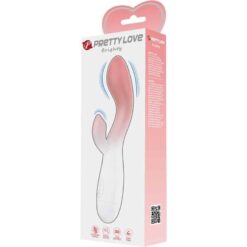 PRETTY LOVE – BRIGHTY VIBRADOR PUNTO G + ESTIMULADOR CLÍTORIS 30 VIBRACIONES ROSA - intimamenities.com