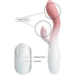 PRETTY LOVE – BRIGHTY VIBRADOR PUNTO G + ESTIMULADOR CLÍTORIS 30 VIBRACIONES ROSA - intimamenities.com