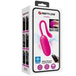 PRETTY LOVE – CATALINA HUEVO VIBRADOR RECARGABLE ROSA - intimamenities.com