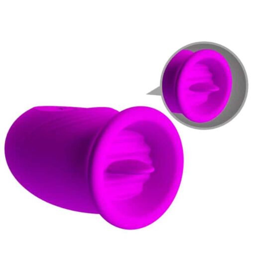 PRETTY LOVE – DAISY HUEVO DUAL VIBRADOR RECARGABLE MORADO - intimamenities.com