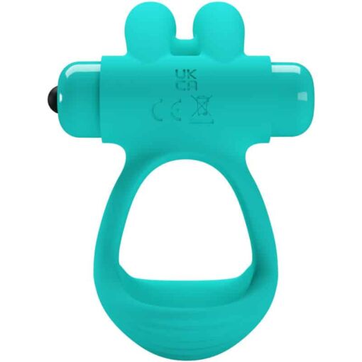 PRETTY LOVE – DANTE ANILLO VIBRADOR RABBIT VERDE - intimamenities.com