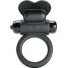 PRETTY LOVE – DEBONAIRE ANILLO VIBRADOR CONEJO 10 VIBRACIONES NEGRO - intimamenities.com