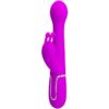 PRETTY LOVE – DEJON VIBRADOR RABBIT 3 EN 1 MULTIFUNCIÓN VIOLETA - intimamenities.com