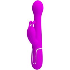 PRETTY LOVE – DEJON VIBRADOR RABBIT 3 EN 1 MULTIFUNCIÓN VIOLETA - intimamenities.com